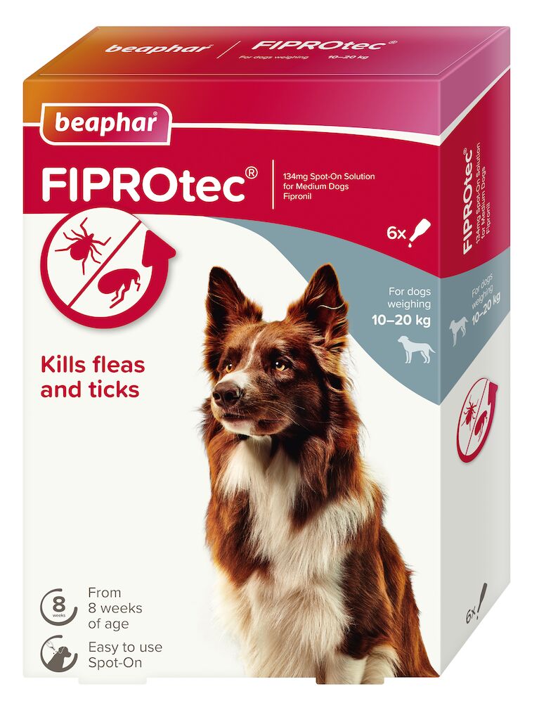 Flea, Worm, Tick, Lice & Ear Mite Control for Dogs & Puppies