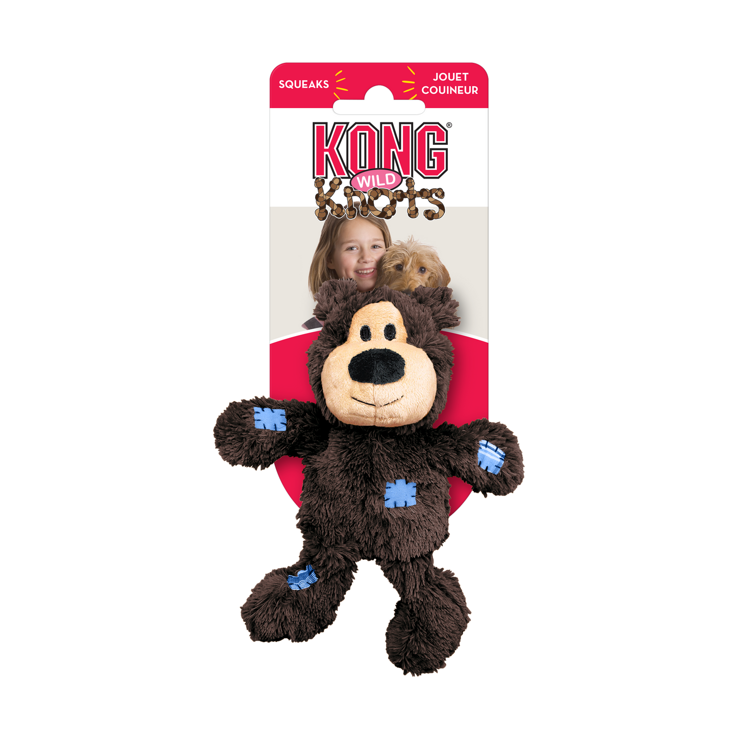 Wild Knots Bear | Tough Rope Based Soft Teddy by KONG