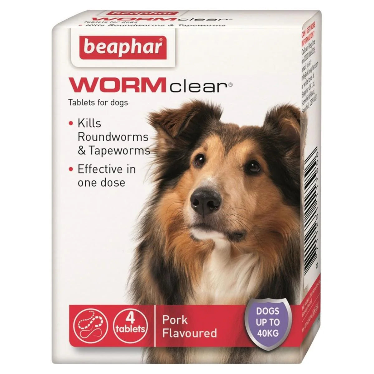 Flea, Worm, Tick, Lice & Ear Mite Control for Dogs & Puppies