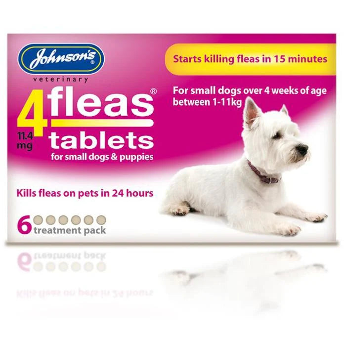 Flea, Worm, Tick, Lice & Ear Mite Control for Dogs & Puppies